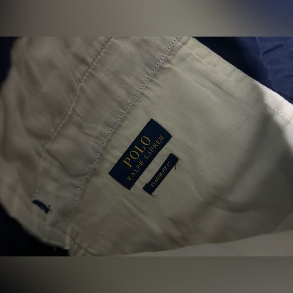 Polo Ralph Lauren Men’s XXL Shorts Navy Classic Fit Lobster Lighthouse USA Flag - Picture 4 of 6